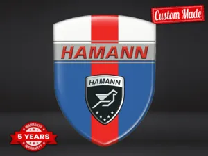 Hamann Silicone stickers Premium Quality Racing Dome Badges